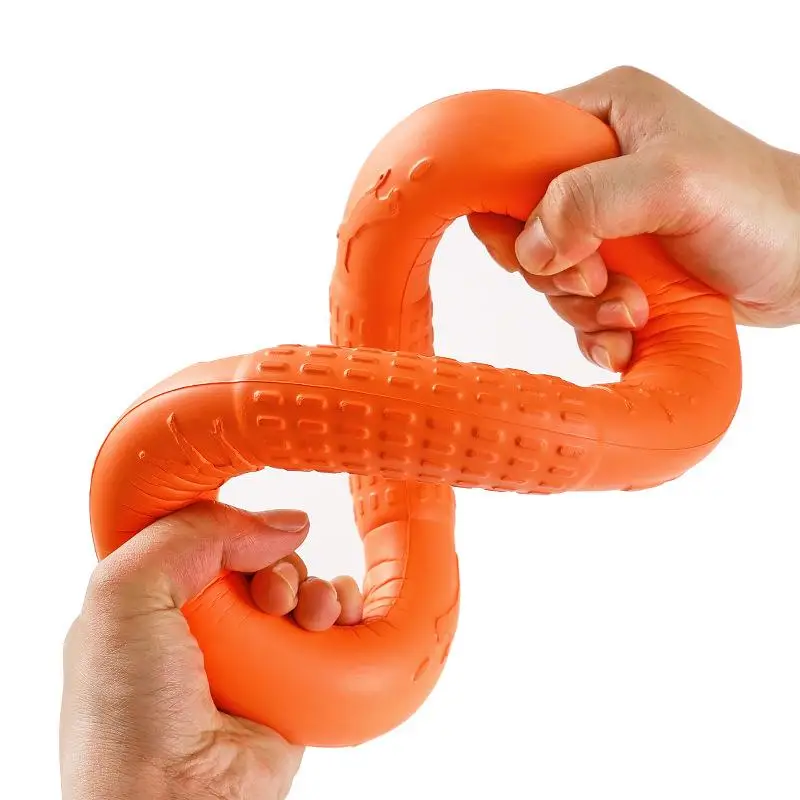 OUZEY Bite Resistant Soft Flying Disc Dog Toys Interactive Outdoor Pet Dog Training Toys Puppy Teething Pet Dog Accessories