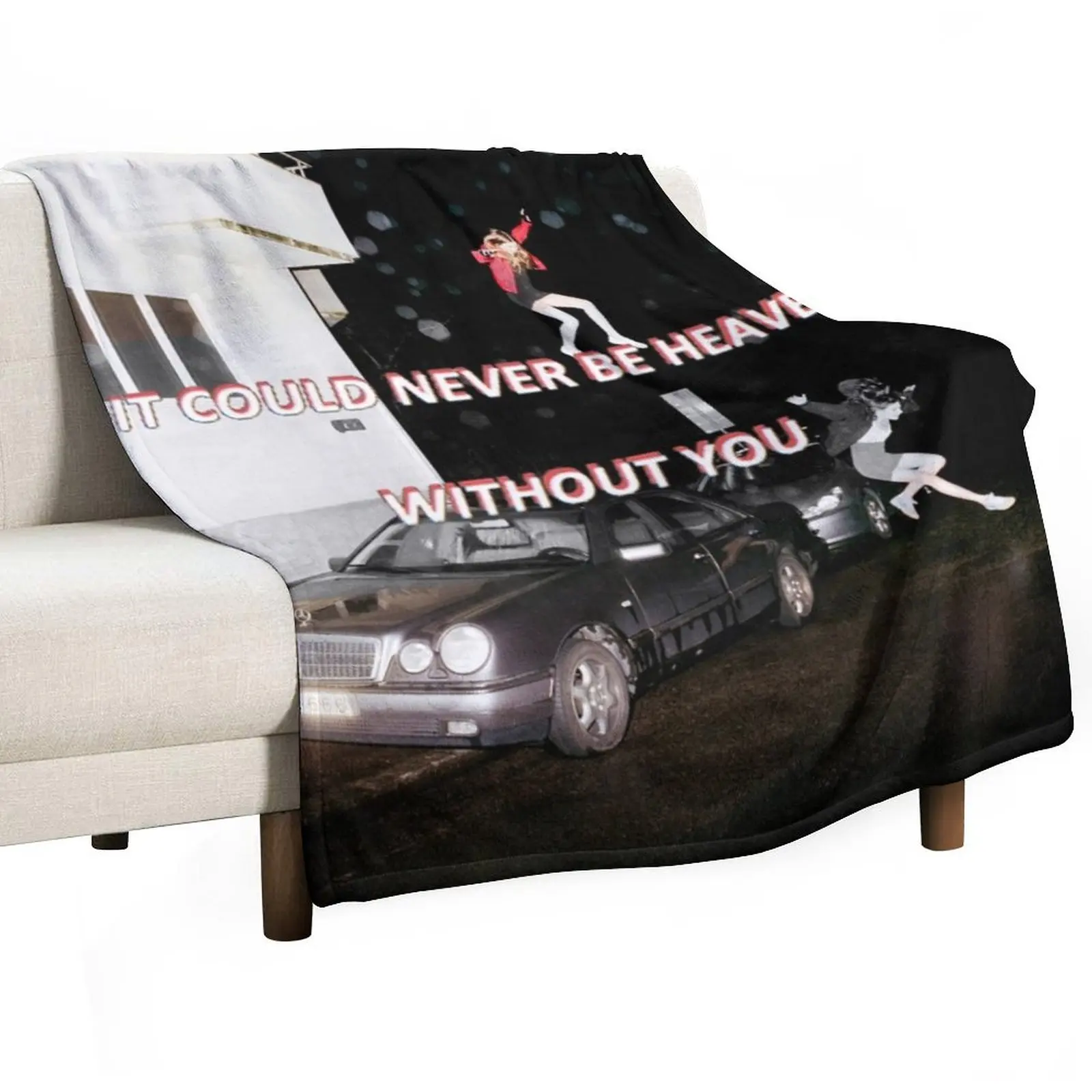 Brand New - Could Never Be Heaven Throw Blanket Hair Tourist Custom Blankets