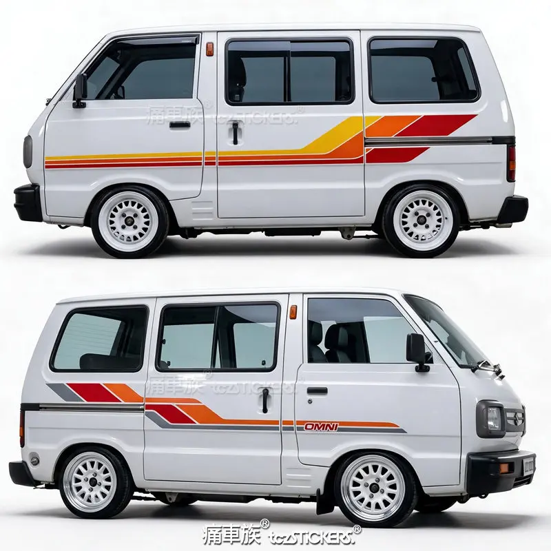 Car Vinyl Sticker FOR Suzuki Omni body Personalized Customization fashion sports decoration Decal