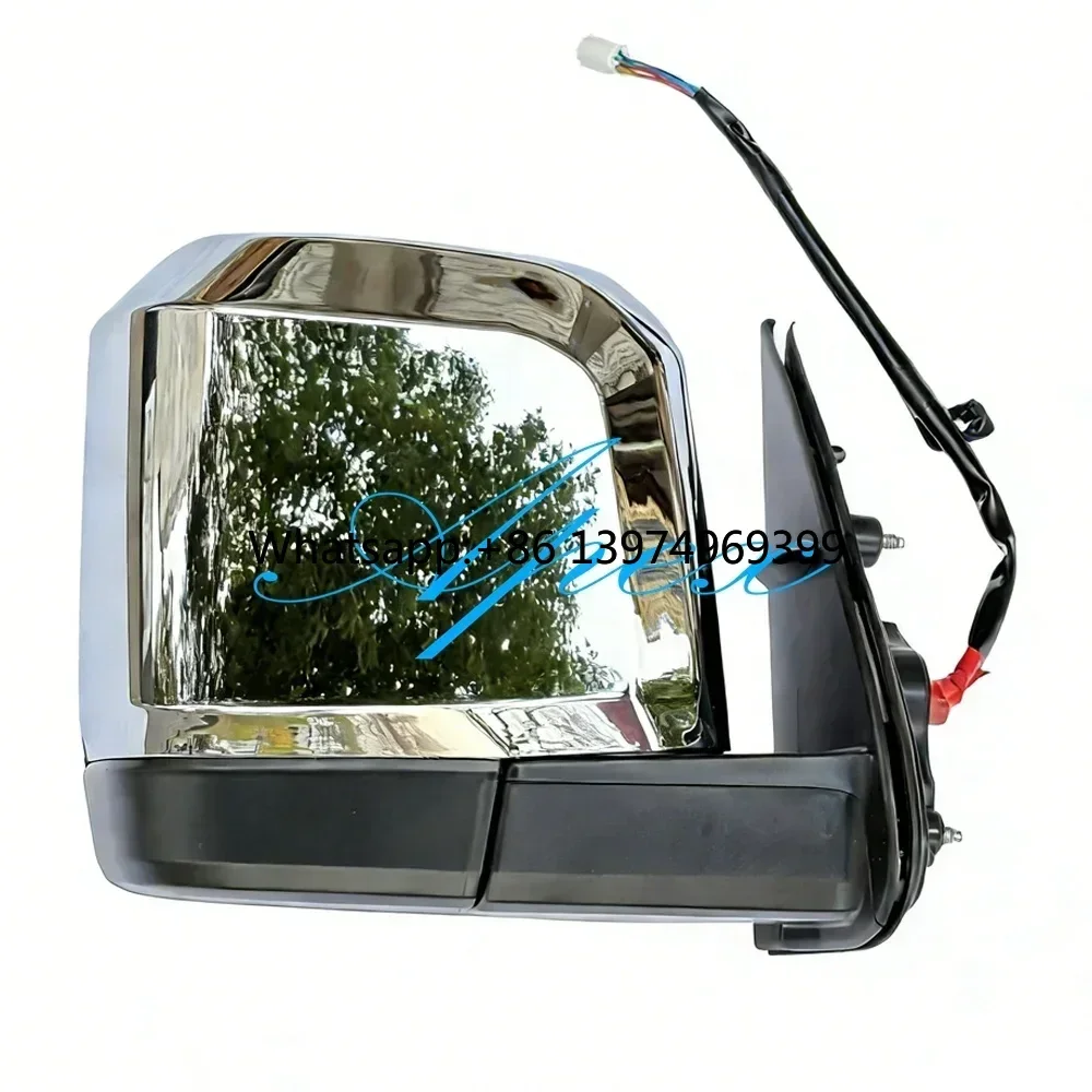 2005-2018 Hand-Folding Side Mirror GL 200 Series 6th Look Mirror Black Chrome Car Door Mirror