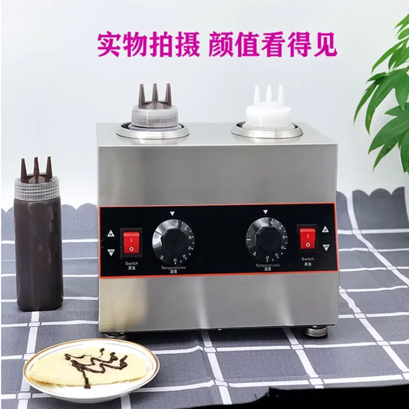 

Commercial Sauce Bottle Warmer for Chocolate Cheese Butter Oyster Sauce Warmer Electric Hot Sauce Bottling Machines