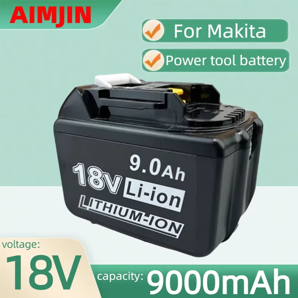 

18V 9.0Ah large-capacity tool battery for Makita ,and the lithium battery replaces LXT BL1860B BL1860 BL1850Equal model