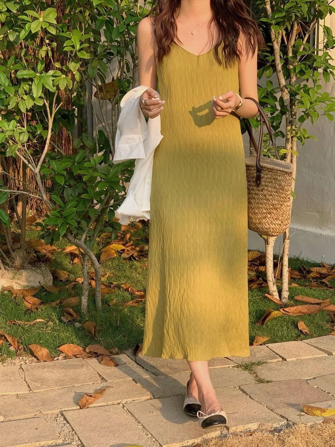 Grande taille 300 Pou Sexy sangle Dr genou longueur décontracté femmes Dr été ample confortable longue Dr trajet Sle pur...