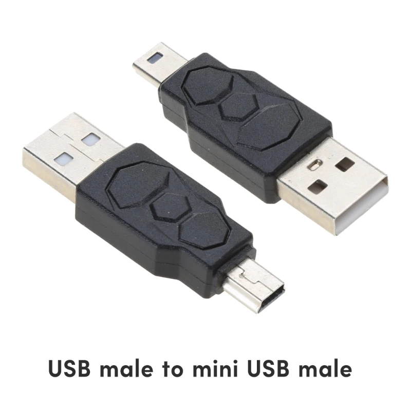 Usb to Micro USB Mini USB Adapter Two Way Converter Support Charging Data Sync 480Mbps Connector Two Way Adapter
