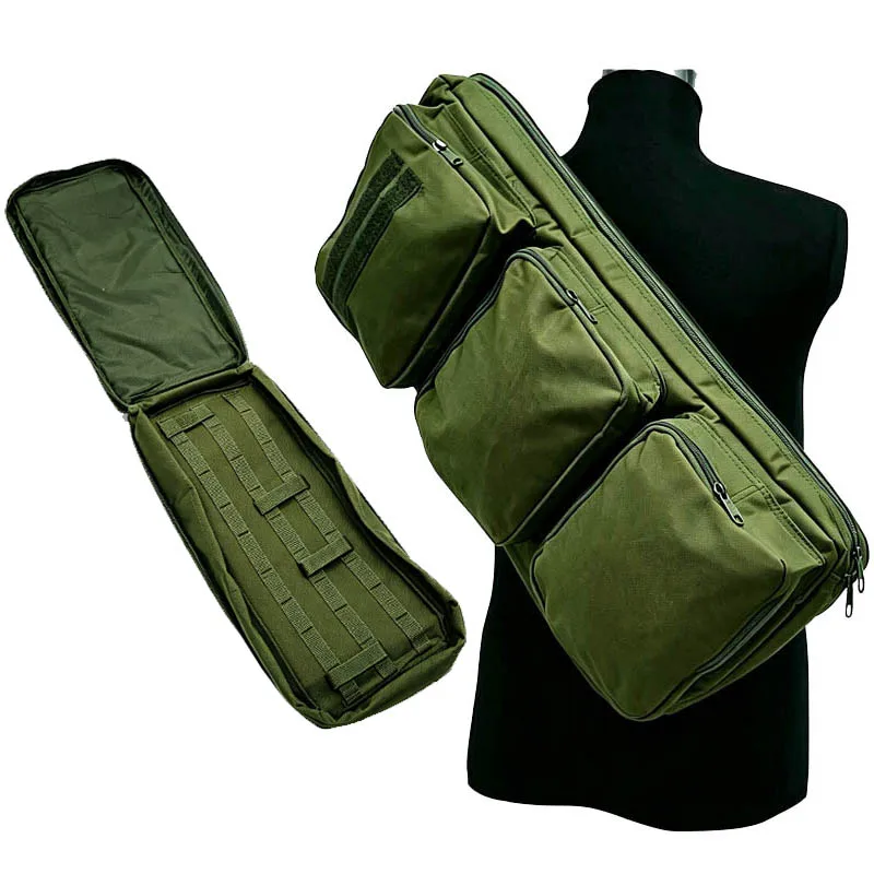 60CM Nylon Pouch Tactical Gun Bag Airsoft Gun Holster Shooting Hunting Accessories For Fishing Camping