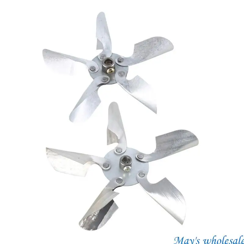 

Вентилятор вытяжной вентилятор, аксессуары для электрических вентиляторов, лист вентилятора диаметром 12/15 см, железо, 6 для