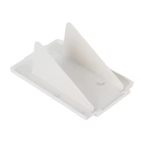 1pc 230V Mains Hook Up Inlet Socket Box Lid Flap Caravan For VW Motorhome White Power Supply Connection Port Socket Box Lid