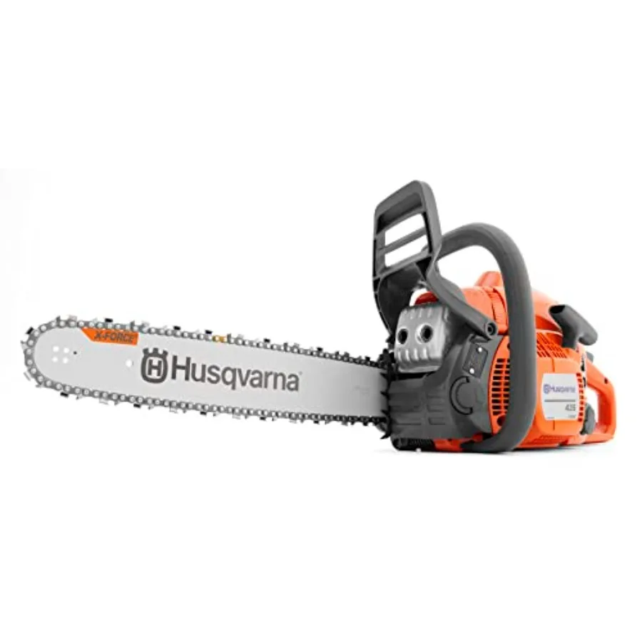

435 Gas Chainsaw, 40-cc 2.2-HP, 2-Cycle X-Torq Engine, 16 Inch Chainsaw with Smart Start, For Wood Cutting and Tree Trimming