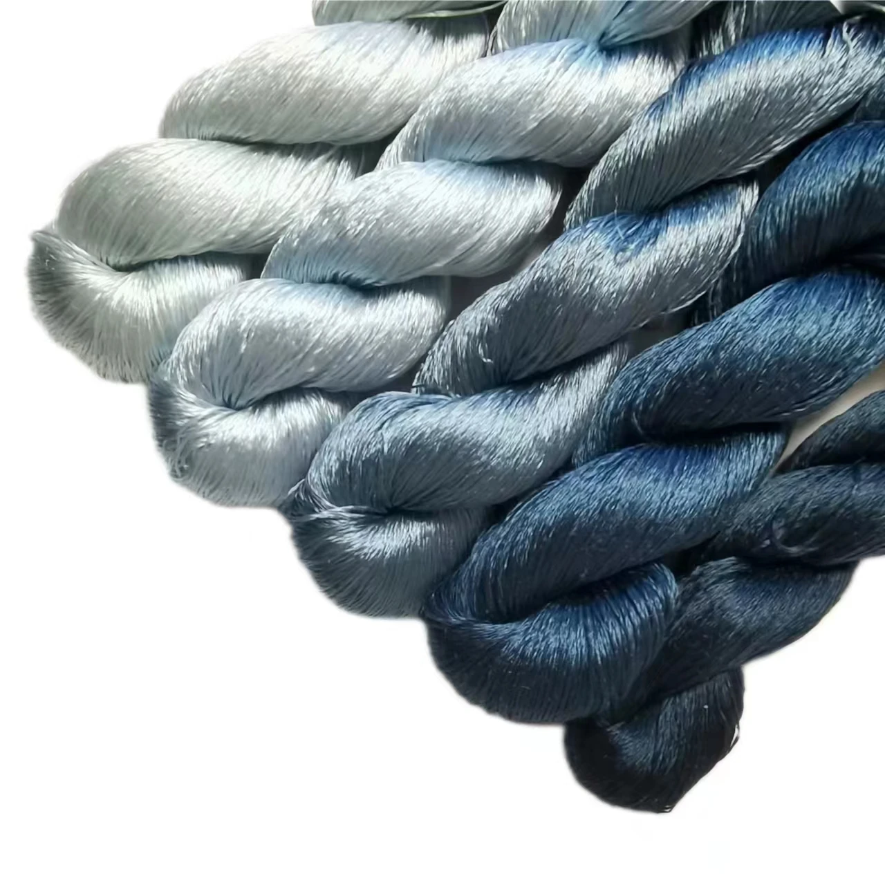1 color 400m Suzhou embroidery 100% natural silk embroidered line thread diy special Silky normal