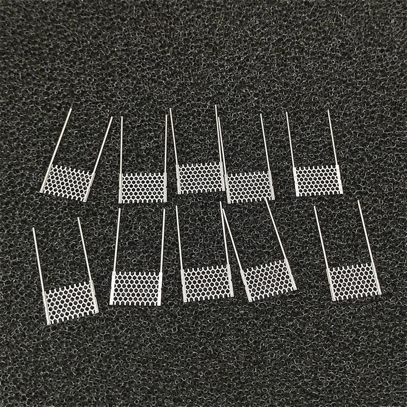 Multi-Size Honeycomb Mesh Heating Wires Premium Stainless Steel Heating Coils Replacement for Vaping Accessories 10pcs/box