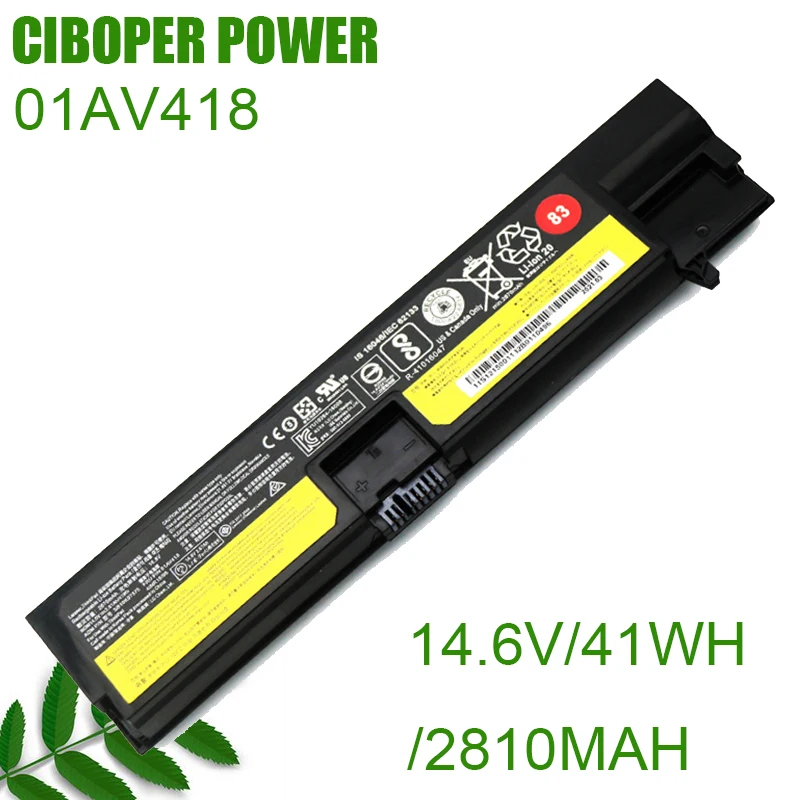 CP Genuine Laptop Battery 01AV414 /01AV418 32/41Wh 01AV415 01AV416 01AV417 SB10K97571/2/4/5 For E570 E575 E570C Series Notebook