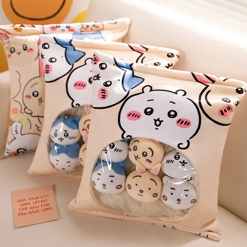 Creative Cartoon Cute Bag Snack Pillow Plush Doll Toy Doll Cloth Doll Sofa Cushion Pillow