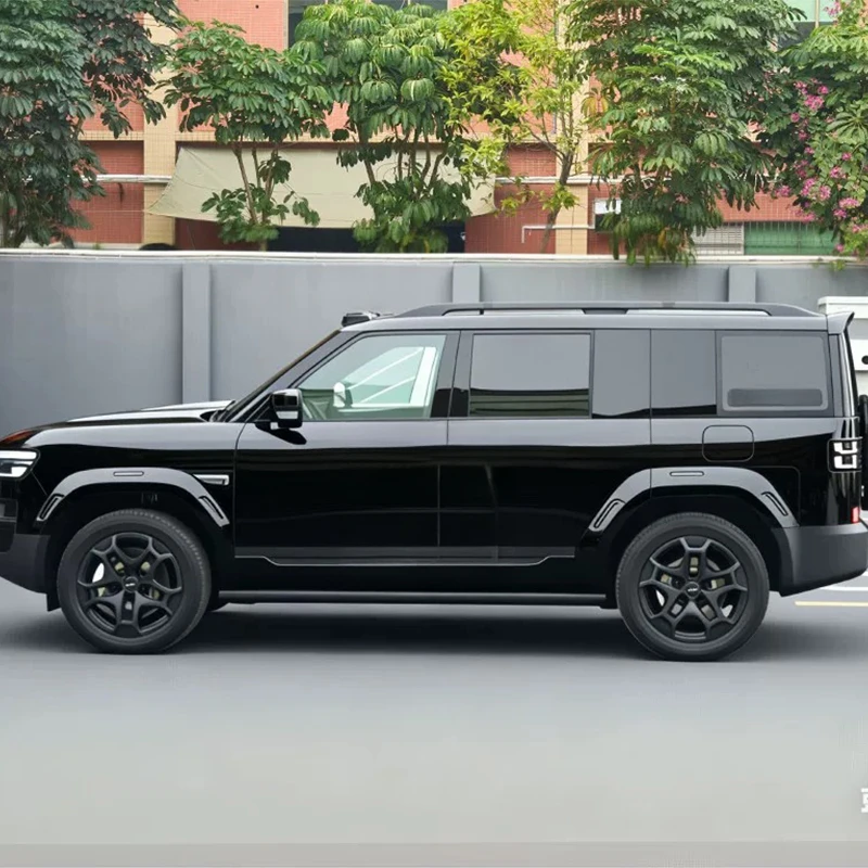 Easy Installation Gloss Black ABS Flare With Smooth Surface Fit Prado Auto Exterior Modification Accessories