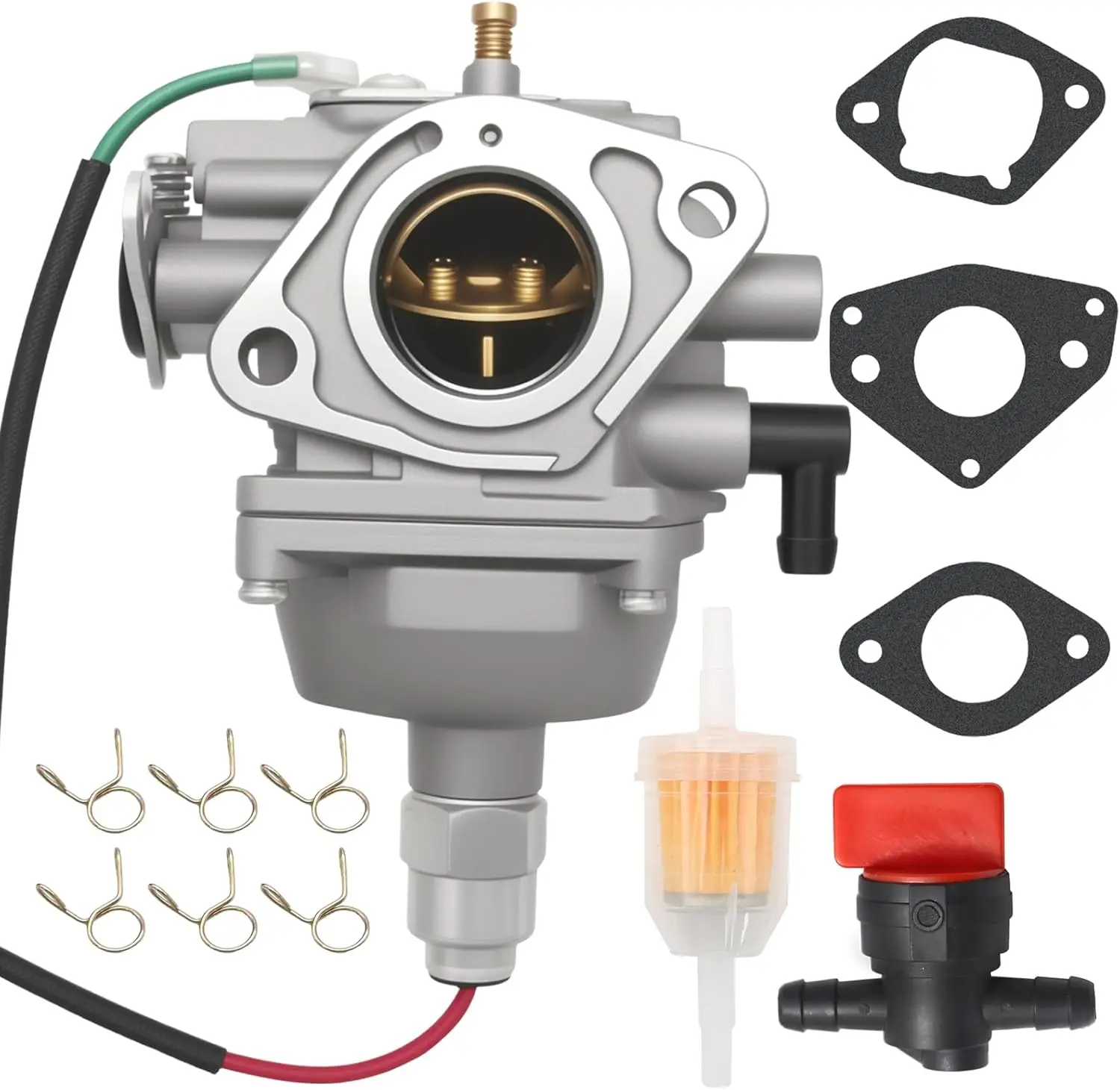 Carburador de Repuesto 16-853-01-S para Motores Kohler KT745 ZT730 ZT740, Reemplaza a KT745-3011 ZT730-3001 ZT740-3001