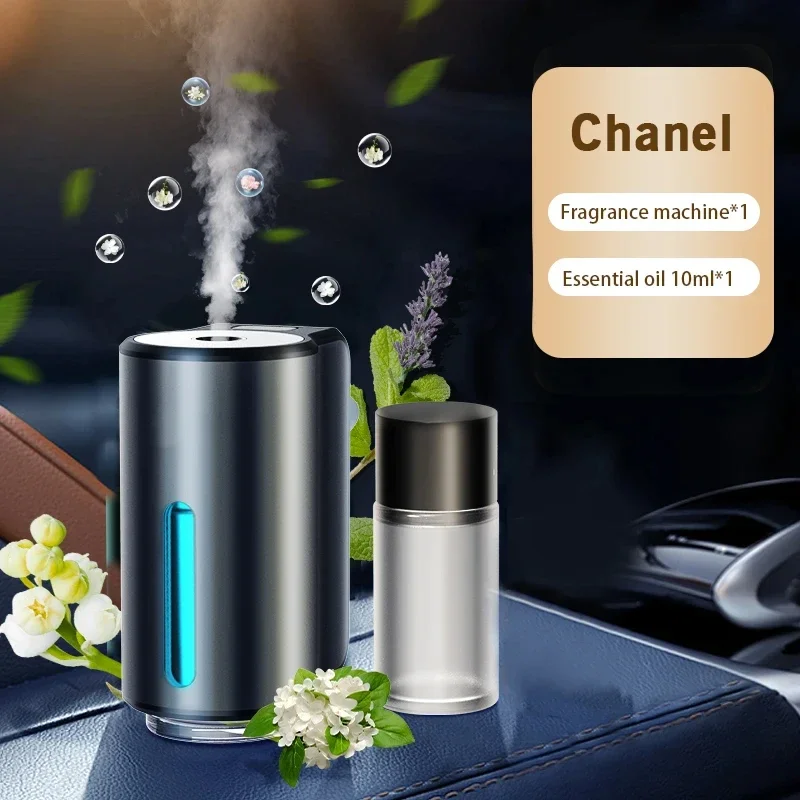 Auto Luchtverfrisser Elektrische Auto Geurverspreider Auto Air Vent Essentiële Olie Mist Luchtbevochtiger Geurverspreider Aromatherapie