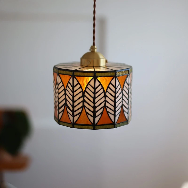 

Современные креативные стеклянные подвесные светильники в стиле ретро, изголовье, фойе, барная стойка, проход, ресторан, балкон, светодиодные светильники