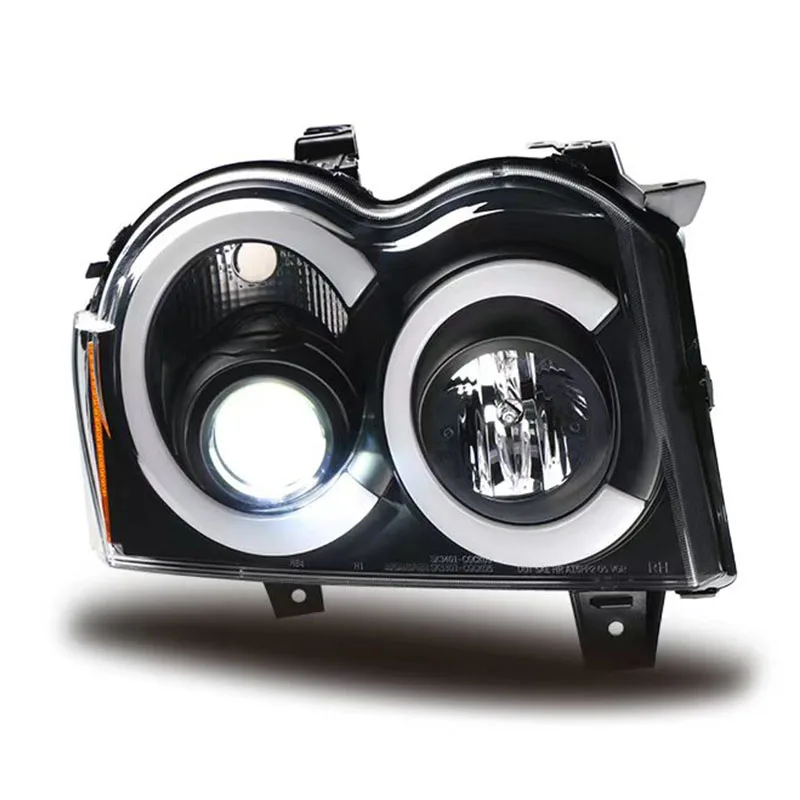 Car Styling Headlamp for Gipuda Cherokee Headlamp 2005-2008 Emitting Diode Headlamp Double Xenon DRL Lens Projector