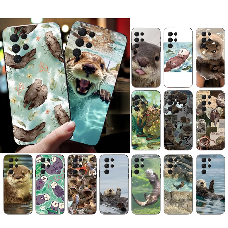 

otter Phone Case For Samsung Galaxy S26 S25 S24 S23 S22 Ultra S23 S22 S25 Plus S24FE S23FE S26Edge