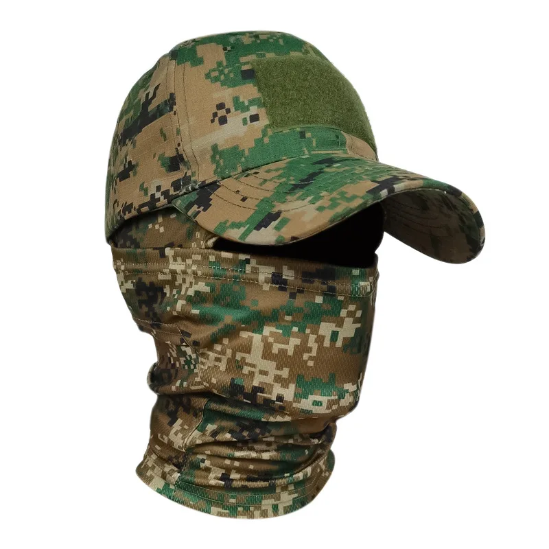 

Camouflage baseball cap visor Outdoor hiking hunting fishing duck tongue tactical military fan baseball cap Jungle Digital