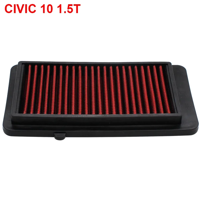 

DEFT Civic 1.5T automobile engine air filter auto parts set 2016 2017 2018 2019 air filter can reused and cleaned.