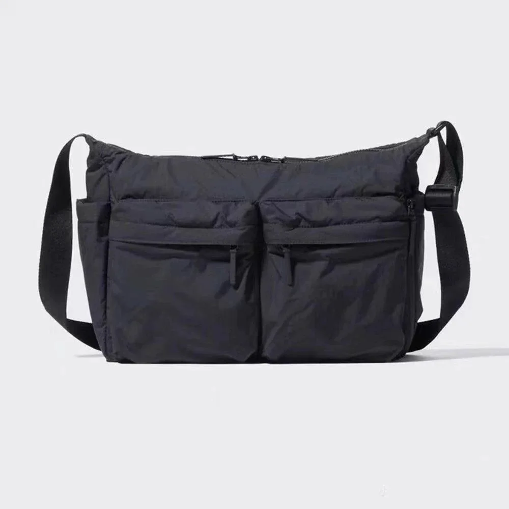 

Messenger Bags Men Fashion Casual Multi-pocket Nylon Shoulder Crossbody Bag Large Handbags Sports Travel Shopping Tote Purse