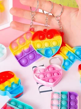10/20個迷你彈性鑰匙圈幼兒感官解壓玩具,散裝,適合課堂獎勵、兒童生日派對禮物、婚禮賓客禮品 10 最佳銷售 大量派對禮品 - №4
