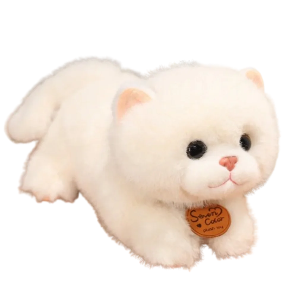 

Stuffed Doll Simulation Cat Plush Toys Collection Soft Cartoon Plush Animal Doll Cute Fluffy Animal Cartoon Kitty Dolls
