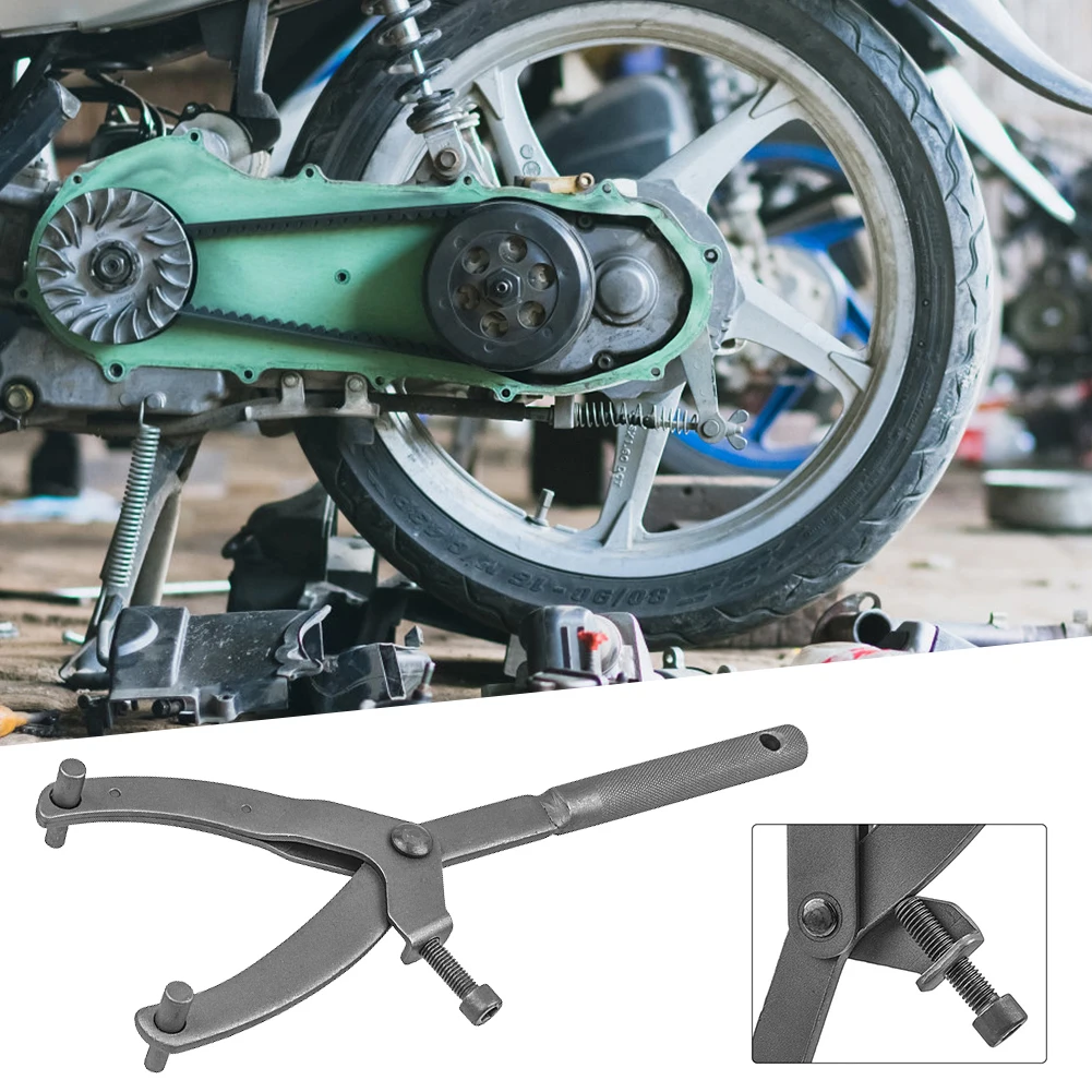 Flywheel Wrench Adjustable Y-Type Magneto Fixed Clamp Alloy Magneto Clutch Disassembly Assembly Tool Motorcycle Repair Tools