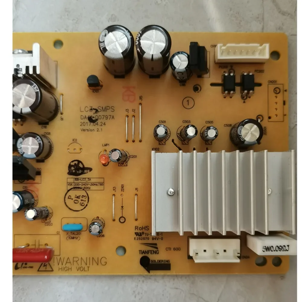 Inverter Control Board para Geladeira, Samsung RS552NRUA1J, RS21SSHCS1, DA92-00279A, Frigorífico Circuito, PCB Freezer Parts, Novo