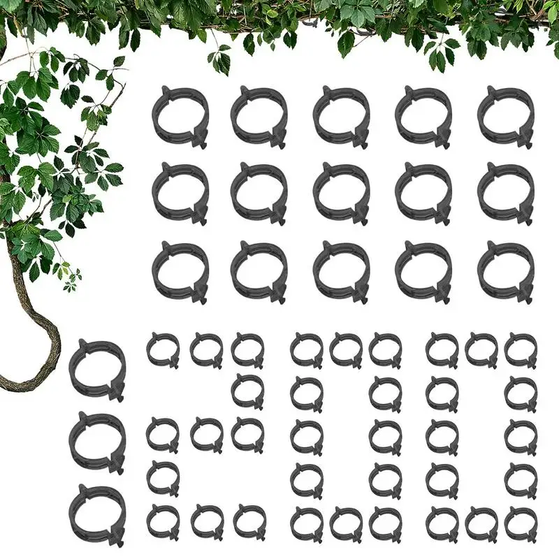 

Plant Support Clips 200pcs Garden Plant Support Clip For Tomatoes Reusable Climbing Plants Garden Clips Vegetable Fastening Clip