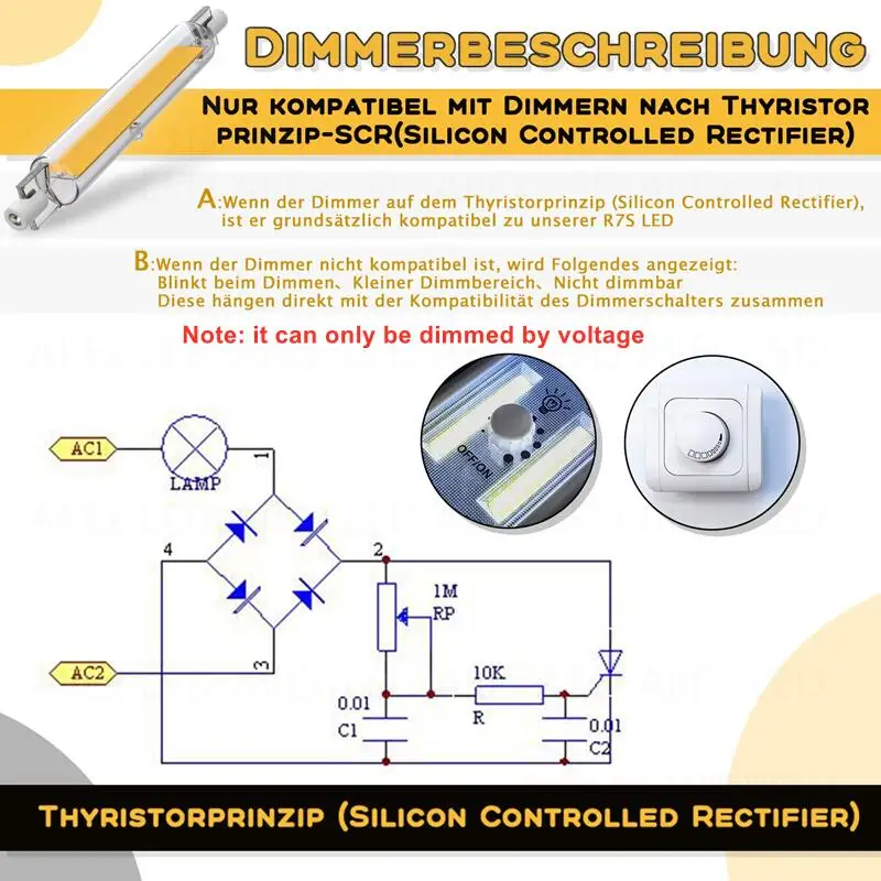 Tubo de vidrio LED R7s COB de alta potencia, reemplazo de lámpara de luz halógena, 118mm, J118, 78mm, J78, AC1110V, 120V, 130V, 220V, 230V, 240V