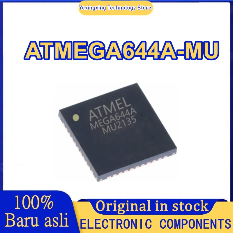 ATMEGA644A-MU ATMEGA644A ATMEGA644 ATMEGA IC MCU 칩 VQFN-44 8비트 64KB 100% 신제품 재고 있음