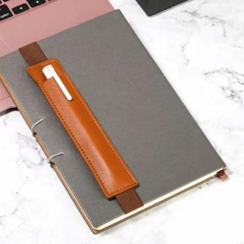  6Pcs Adjustable Elastic Bands Pen Holder for Hardcover Notebook Leather Pen Case Jounal Pen Sleeve with Elastic Bands