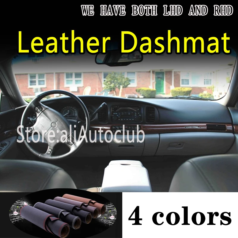 

Leather Dashmat Dashboard Cover Pad Dash Mat For Buick LeSabre 2000 - 2005 2001 Accessories Atuo Interior Anti-slip Sunshades