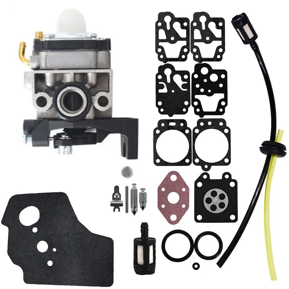 

Carburetor Air Filter Fuel Line Filter Hose Pipe Kit For Honda GX25 GX35 GX25NT GX25T UMK425 ULT425 UMS425 HHB25 FG110 FG110K1