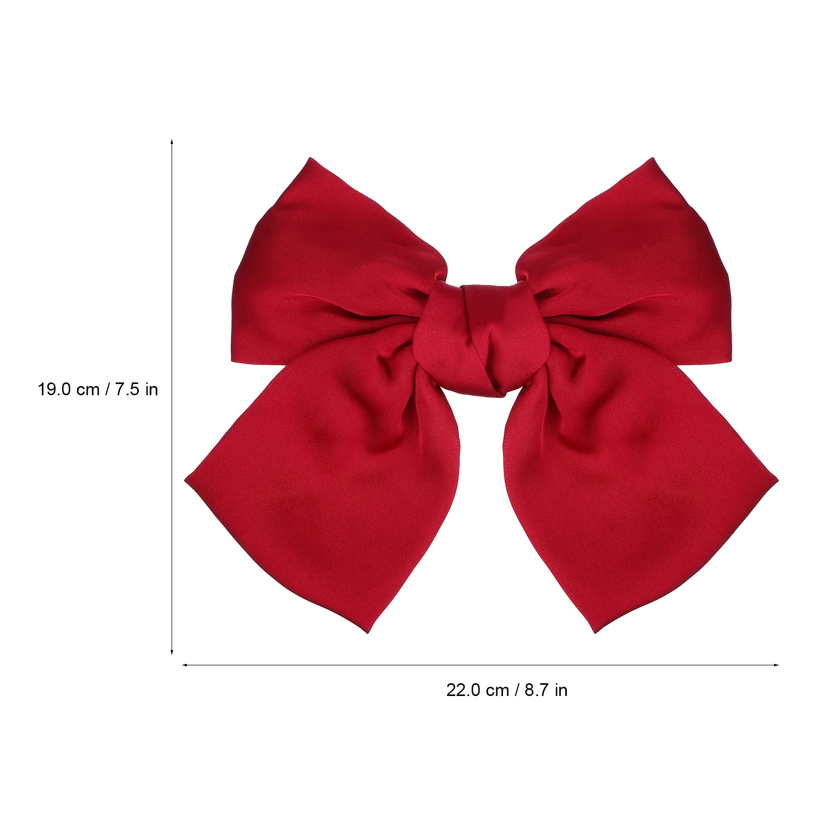 4 Pcs Hair Bows for Women Hairpin Pearl Pins Clips The Flowers Red Girl Ribbons