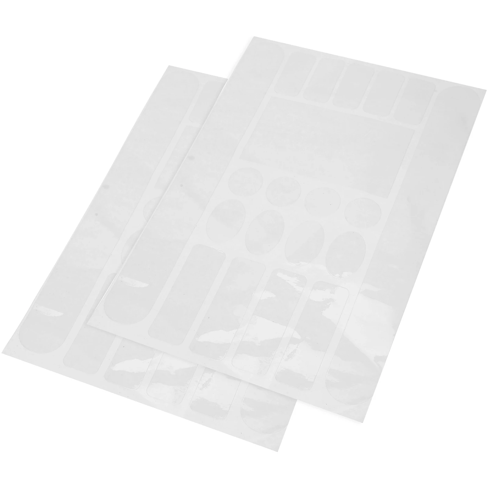 

2 Sheets Bike Frame Protective Film Scratch Resistant Sticker Frame Protector For Mountain Road Folding Bikes Anti-Scratch