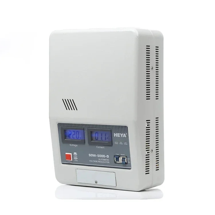 3KVA Servo Motor 220V 230V Copper Coil Wall Mounted AC Automatic Voltage Regulators Stabilizers AVR