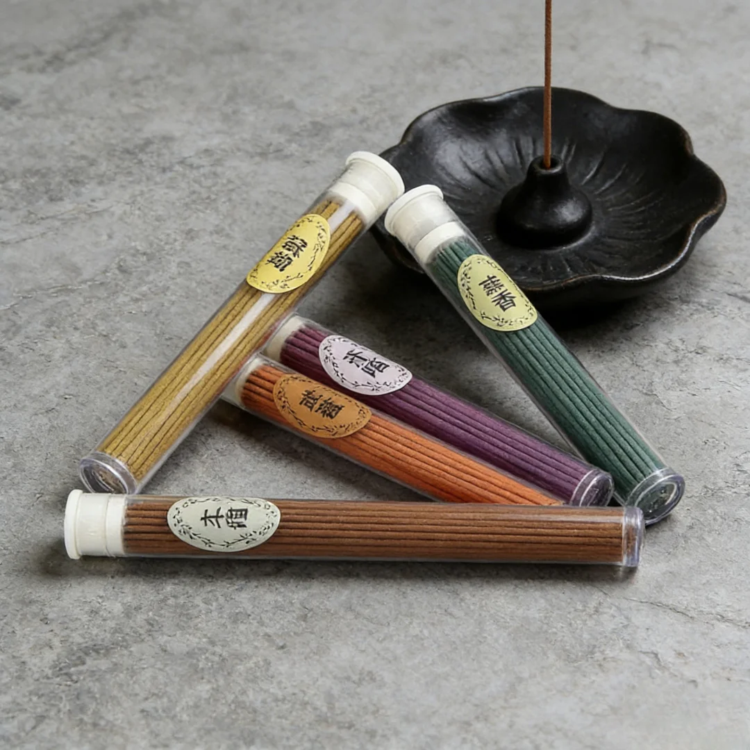 Natural Incense Stick Handmade Aromatherapy Sticks 50 Sticks Per Box Sandalwood Lavender Meditation Household Bedroom Incenses