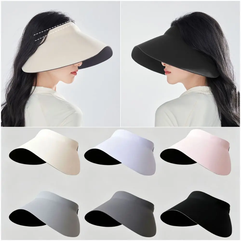 High Quality Multicolor Sun Top Hat Sunshade Light Weeight Sun Cap Widen Brim Breathable Sunprevent Cap Outdoor Sport