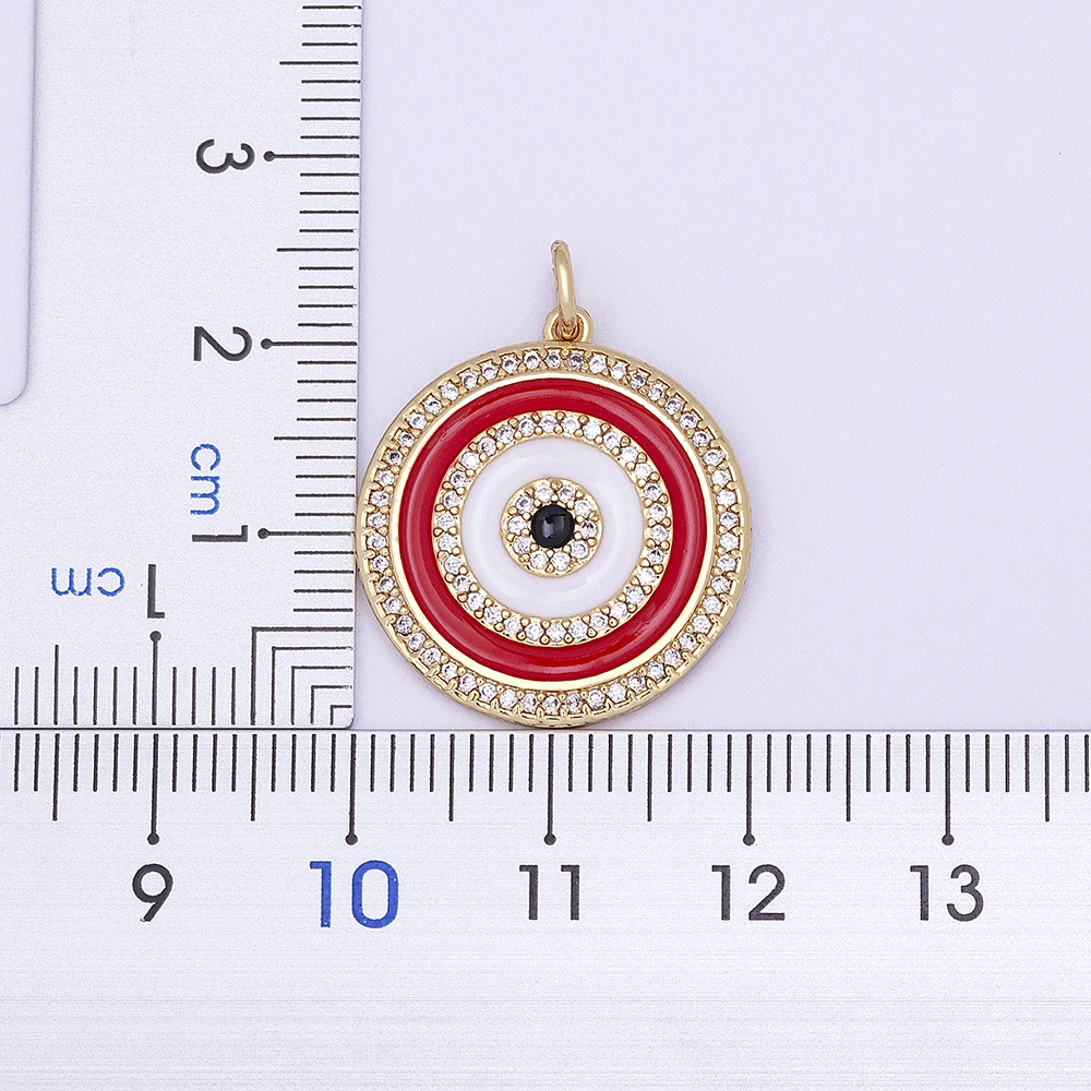 Nidin High Quality Turkish Crystal Evil Eye Lucky Pendant Necklace For Women Jewelry 3 Colors Clavicle Chain Shine Zircon Choker