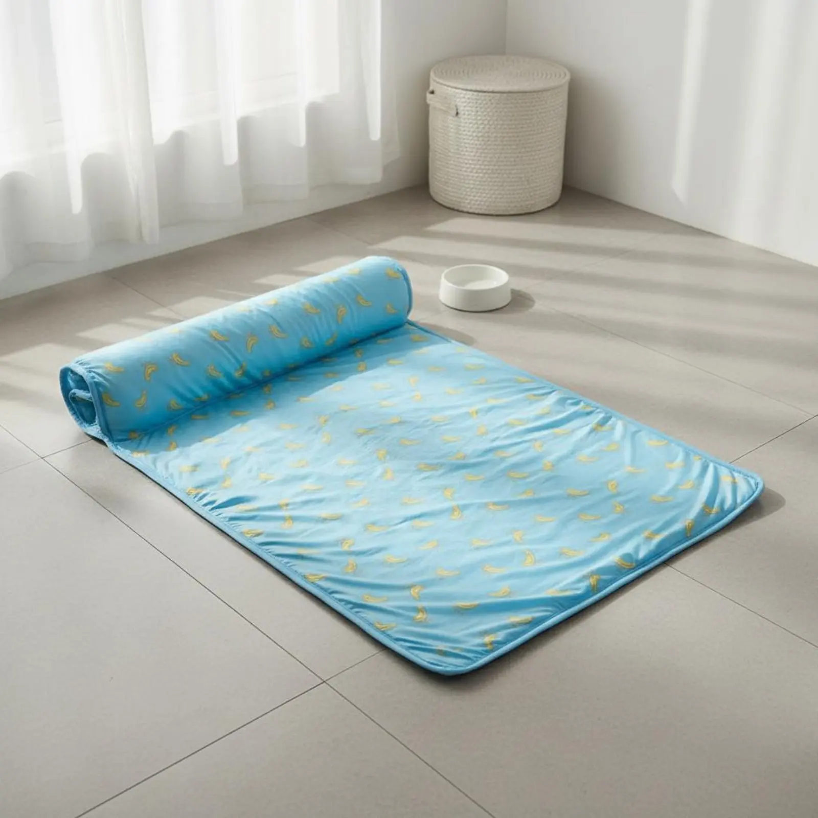 

Ice Silk Dog Mat Lightweight Ice Silk Cooling Mat