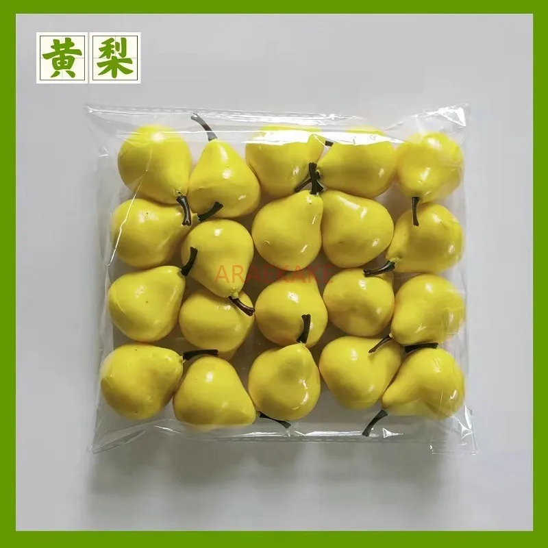 20PCS Mini simulation fruit model shooting props, furniture ornaments, teaching cognitive props