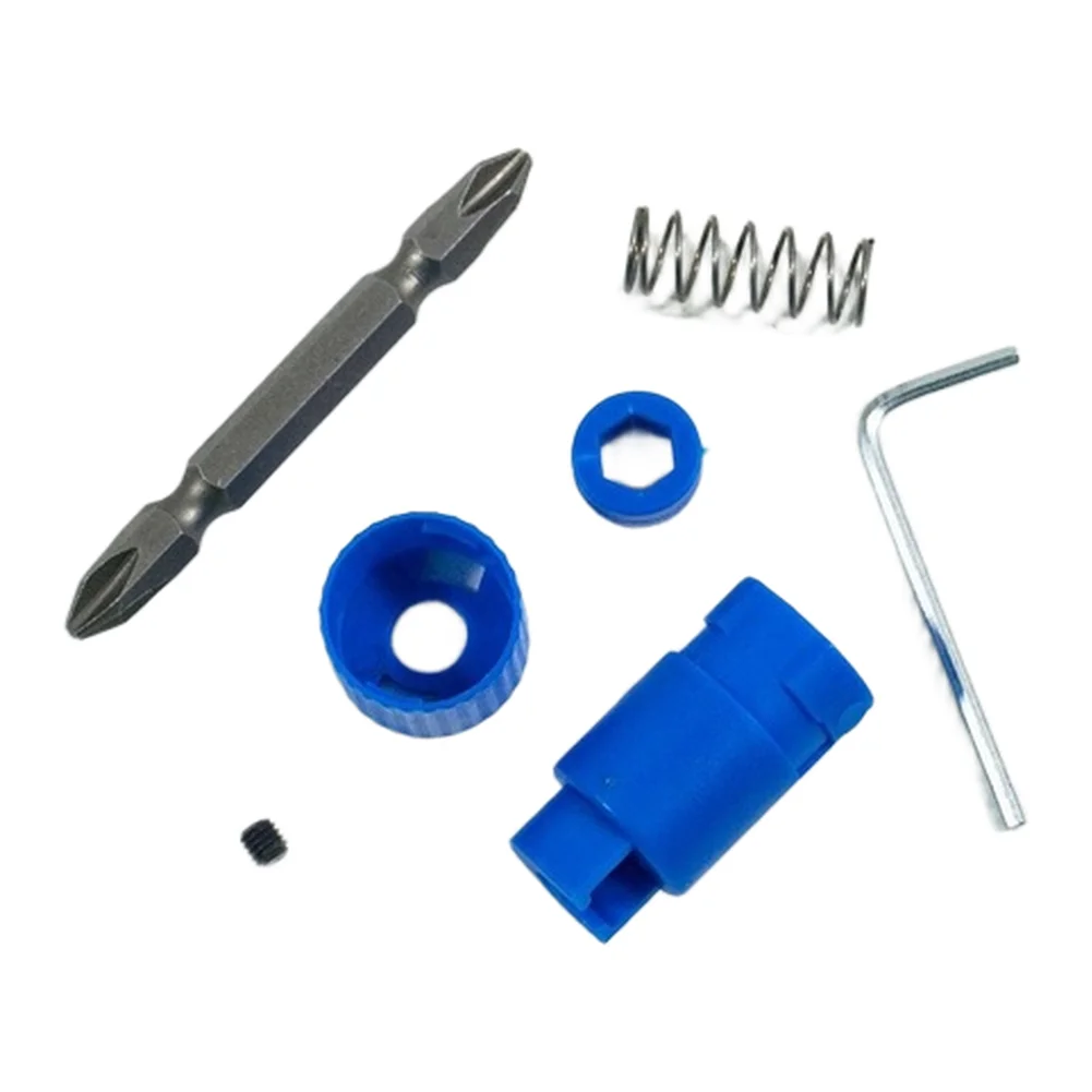15PCS Spring Loaded Screw Holder Bit Set For PH2 Drop Quick Change Metal Screwdriver Bits For Standard Handle Home Workshop Tool