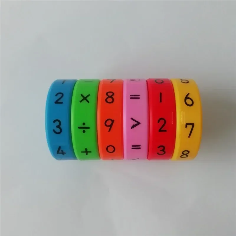 Kinder Mathematik Zahlen Magic Cube Spielzeug Montessori Puzzlespiel Kinder lernen pädagogische Mathematik Magnet block berechnen Spiel