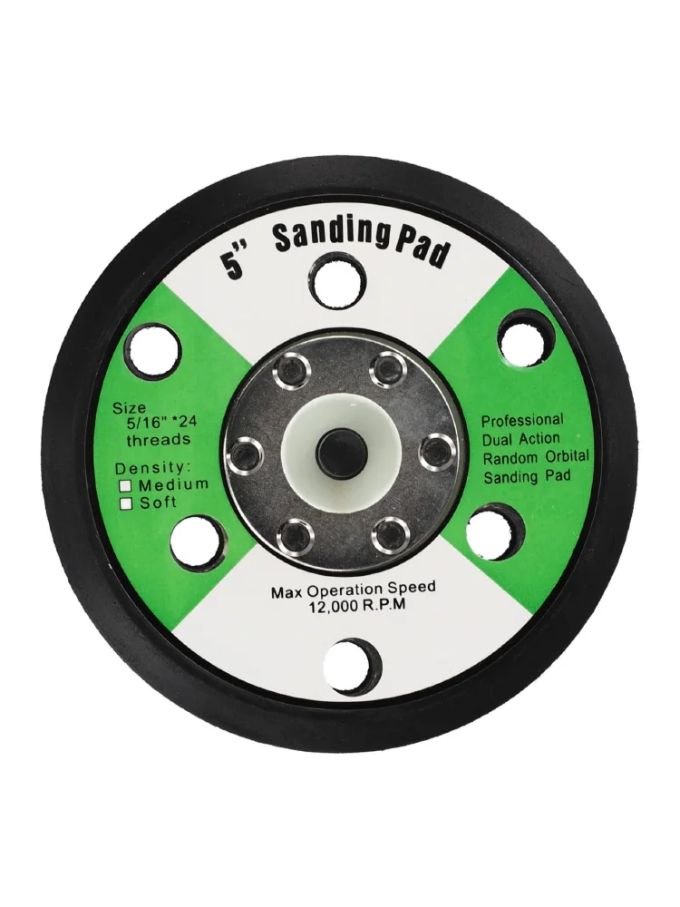 Sanding Disc Backing Pad Accessories CNC Polished Plate Sander Backing Pad 125mm Grinding Wheel Polisher Sponge