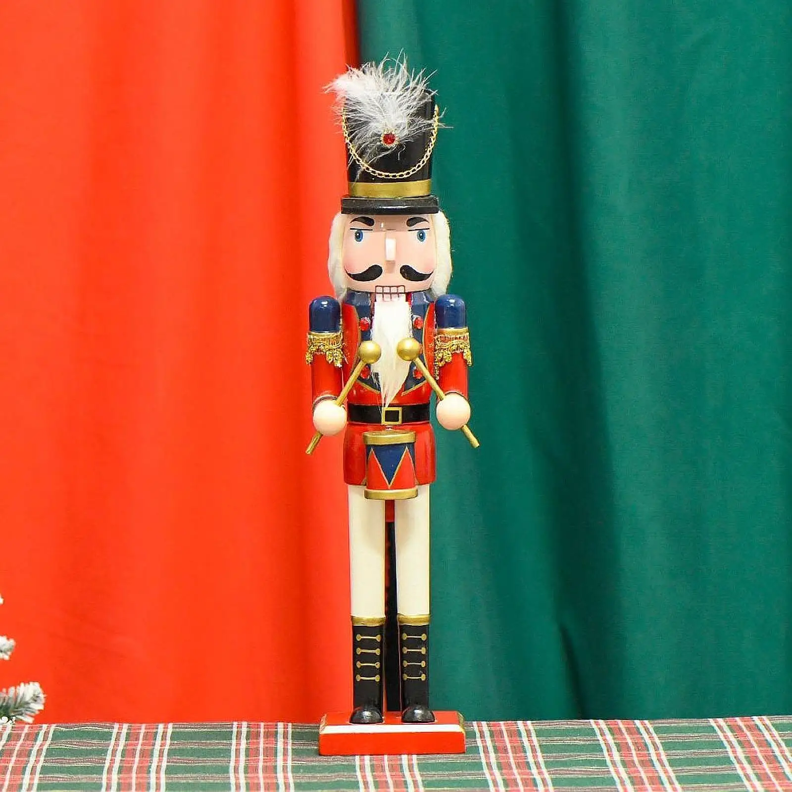 Christmas Nutcracker Figures Wooden Nutcracker for Festival Kids Gifts Decor