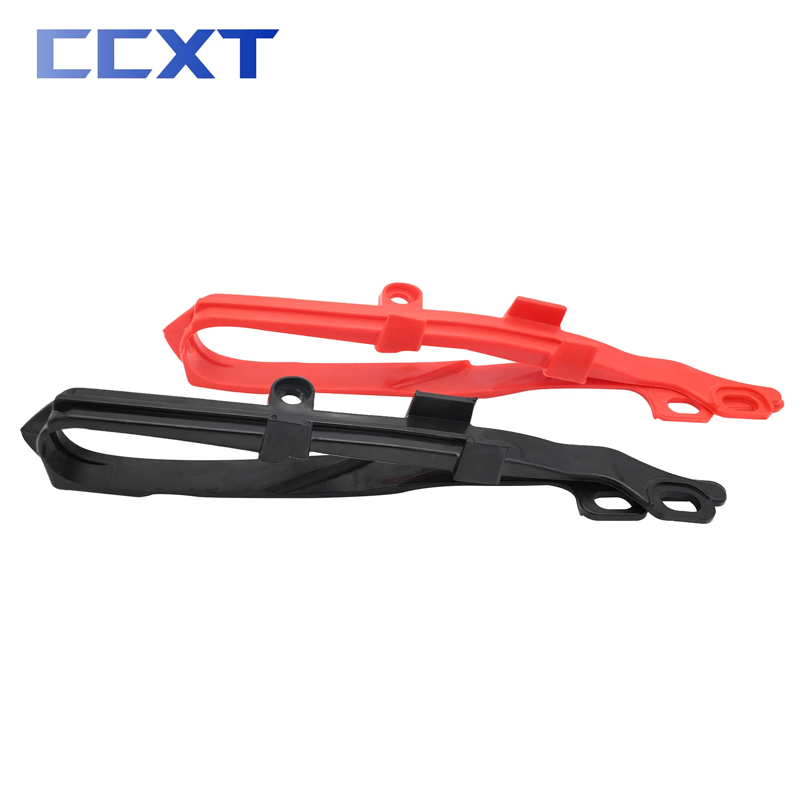 Motorcycle Red and Black Rubber Swingarm Chain Slider Guide Guard For Honda CR125R CR250R CRF250R CRF450R CRF250X 450X 2009-2013