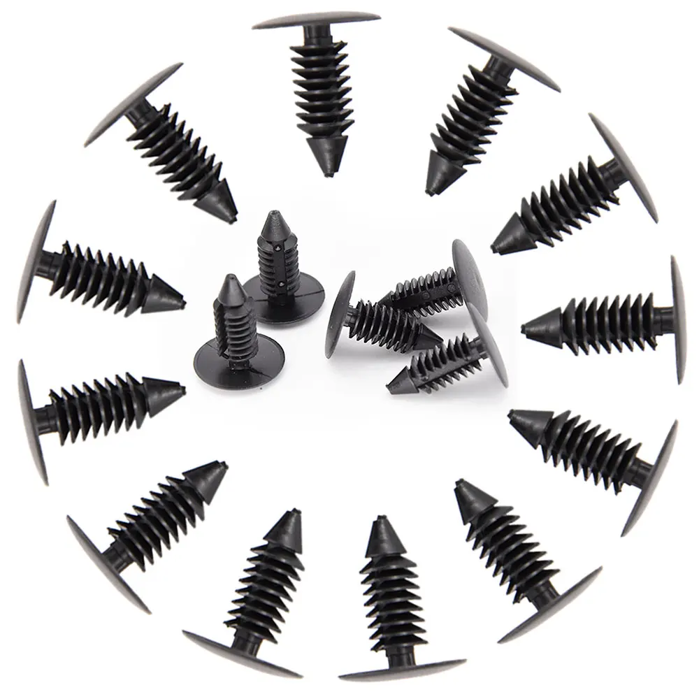 50/40/30/20/10Pcs/lot Auto Fastener Fit 7.8mm Hole Nylon Car Clips Fender Bumper Boot & Trunk Door Trim Clips Car Trim Clips