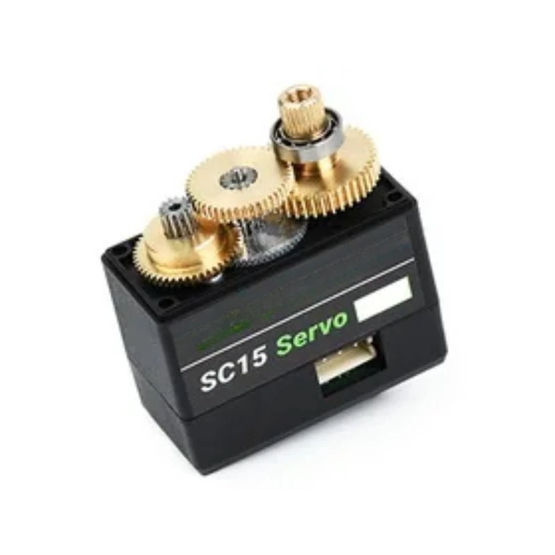 SC15 17kg High Torque Serial Bus Servo, Programmable Double Shaft Robot Servo Motor